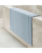Tapis de douche épais bleu ice - 60x60 cm