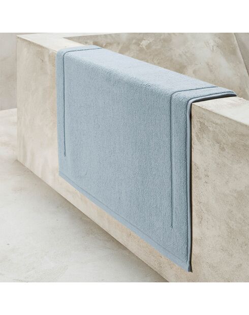Tapis de bain XL épais bleu ice - 70x120 cm