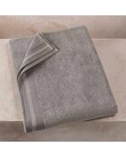 Telo da bagno grigio in acciaio - 100x150 cm
