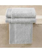 3 silberne Gästeservietten - 40x60 cm