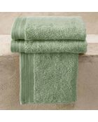 3 grüne Gästeservietten - 40x60 cm