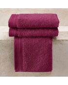 3 Gästeservietten mit Auberginen, 40 x 60 cm