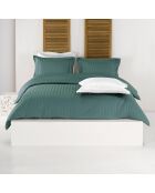 Parure housse de couette Lac verte
