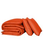 Parure housse de couette Joy orange