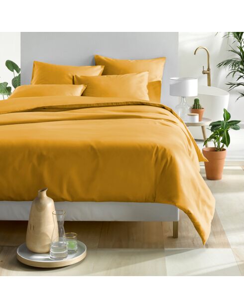 Parure housse de couette Lemon jaune