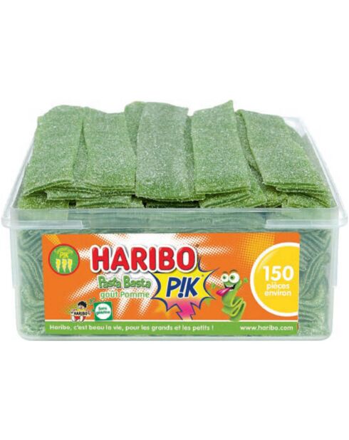Boîte de bonbons Pasta Basta Pomme Pik 150 pièces