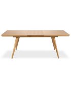 Table extensible Gral bois naturel - 90x160x76 cm