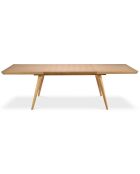 Table extensible Gral bois naturel - 90x160x76 cm