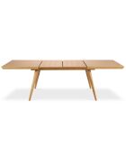 Table extensible Gral bois naturel - 90x160x76 cm