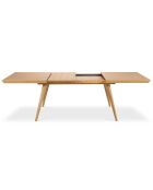 Table extensible Gral bois naturel - 90x160x76 cm