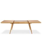 Table extensible Gral bois naturel - 90x160x76 cm