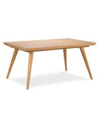 Table extensible Gral bois naturel - 90x160x76 cm