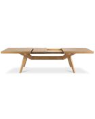 Table extensible Frida bois naturel - 110x200x76 cm