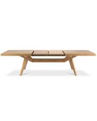 Table extensible Frida bois naturel - 110x200x76 cm