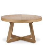 Table extensible Bodil bois naturel - D.130x76 cm