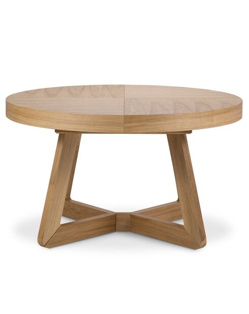 Table extensible Bodil bois naturel - D.130x76 cm