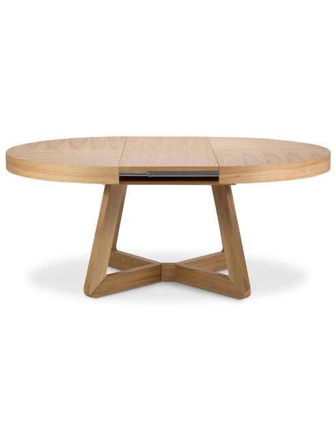 Table extensible Bodil bois naturel - D.130x76 cm