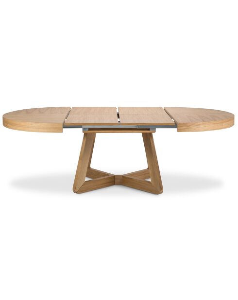 Table extensible Bodil bois naturel - D.130x76 cm