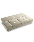 Canapé convertible avec coffre de rangement Selene beige - 210x100x86 cm