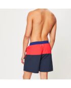 Short  de bain Gex Syn Wov bleu/rouge/bleu marine