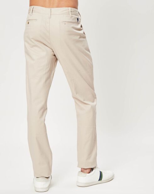 Pantalon chino Brix beige