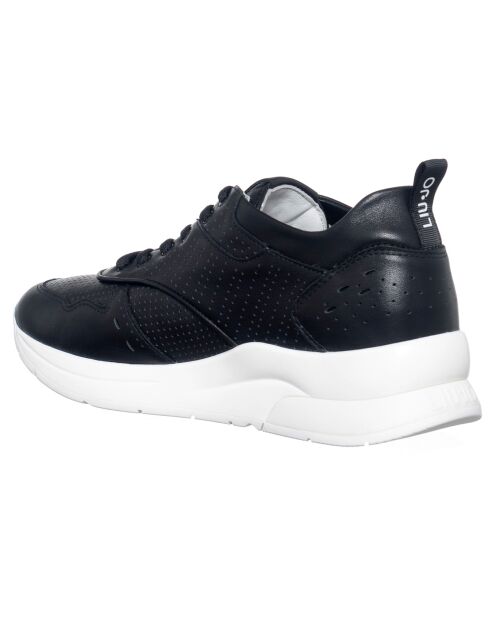 Sneakers en Cuir Karlie noires