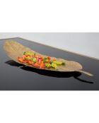 Decorazione a foglia Gold Glam - 55x18x2 cm