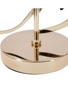 Lampe de chevet Glam noir/doré - D.30x54.5 cm