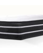 Ensemble Exclusive Matelas & Sommier noir - 90x200 cm