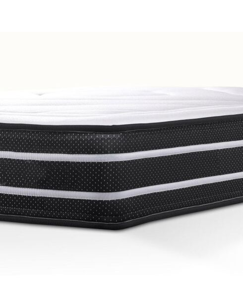 Ensemble Exclusive Matelas & Sommier noir - 90x200 cm