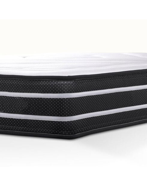 Ensemble Exclusive Matelas & Sommier noir - 90x190 cm