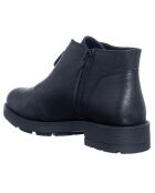 Boots en Cuir Wam noires