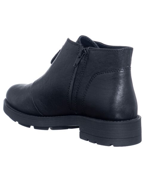 Boots en Cuir Wam noires