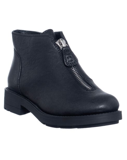 Boots en Cuir Wam noires