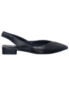 Slingback en Cuir Paula noires