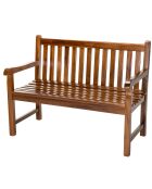 Banc java Maeva Bois Huilé - 120x64x90 cm