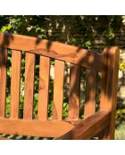 Banc ovale Maeva Bois Huilé - 150x65x95 cm