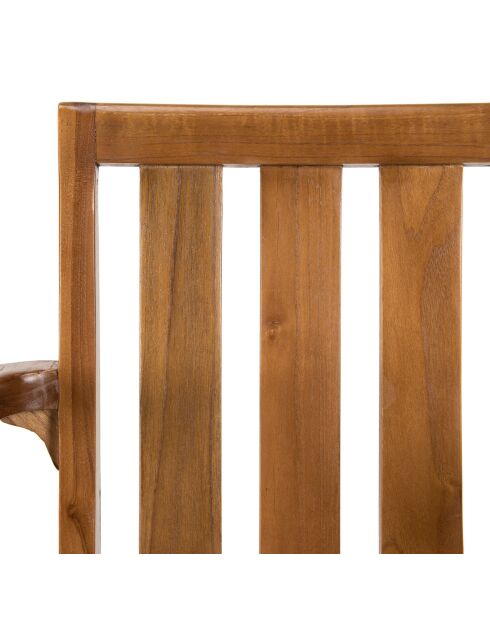 2 Maeva stapelbare fauteuils geolied hout - 60x62x92 cm