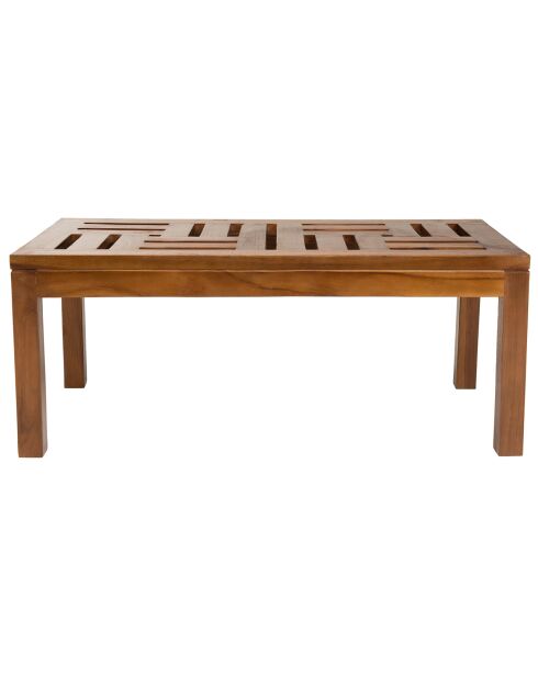 Table basse Maeva Bois Huilé - 100x50x40 cm