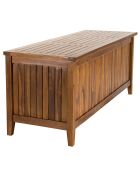 Coffre de piscine en bois de Teck huilé Maeva Bois Huilé - 165x57x65 cm