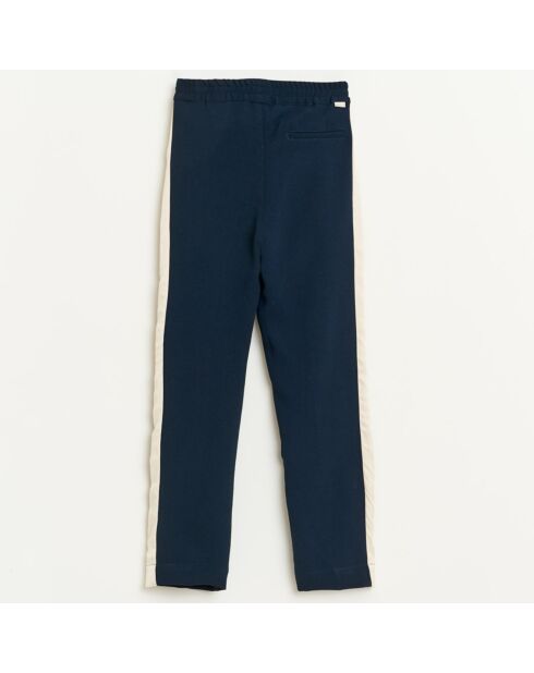 Pantalon droit Adison bleu marine