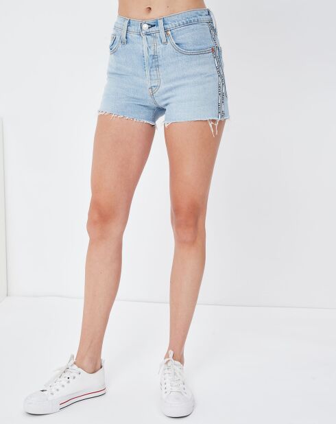 Short 501 Hi Rise Dibs W Tape bleu