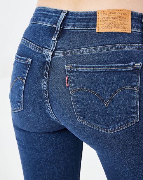 Jean 712 Slim Read Btwn The Lines bleu