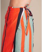 Jupe Erine rouge/noir/vert