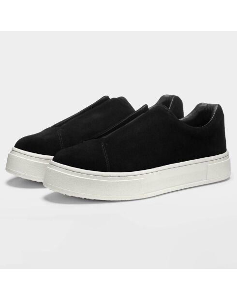 Baskets en Velours de Cuir Doja So Suede noires