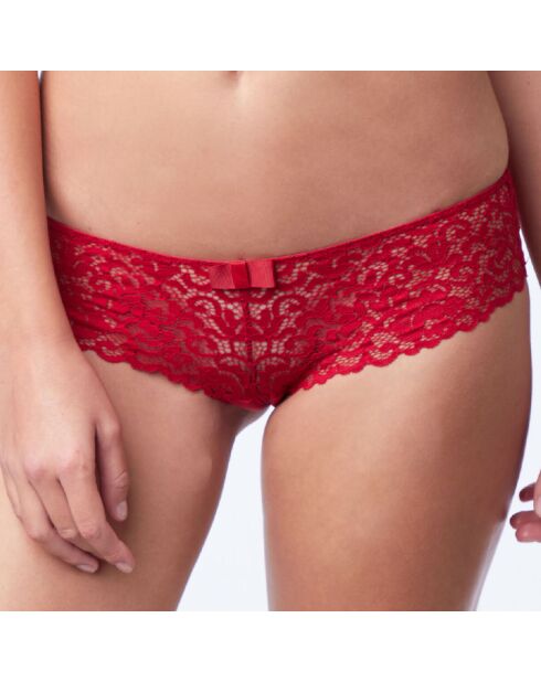 Shorty Jalouse vermillon