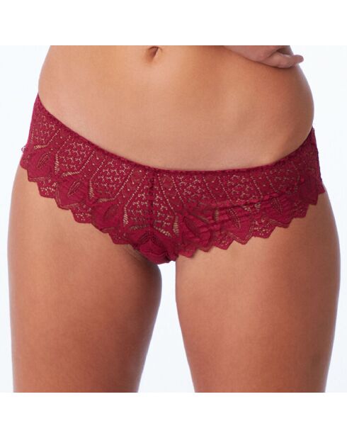 Shorty Desert bordeaux granaat