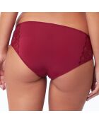 Shorty Desert bordeaux grenat