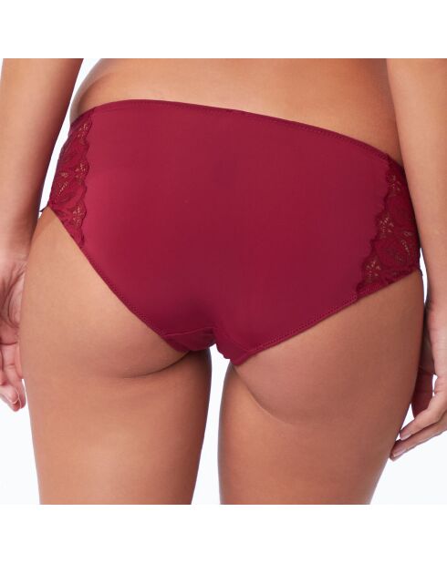 Shorty Desert bordeaux granaat