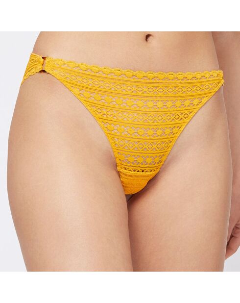 Culotte Break jaune soleil